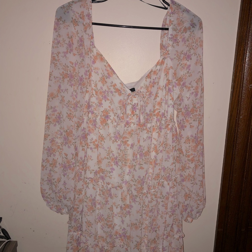 Brand New Forever21 Floral Peasant Dress